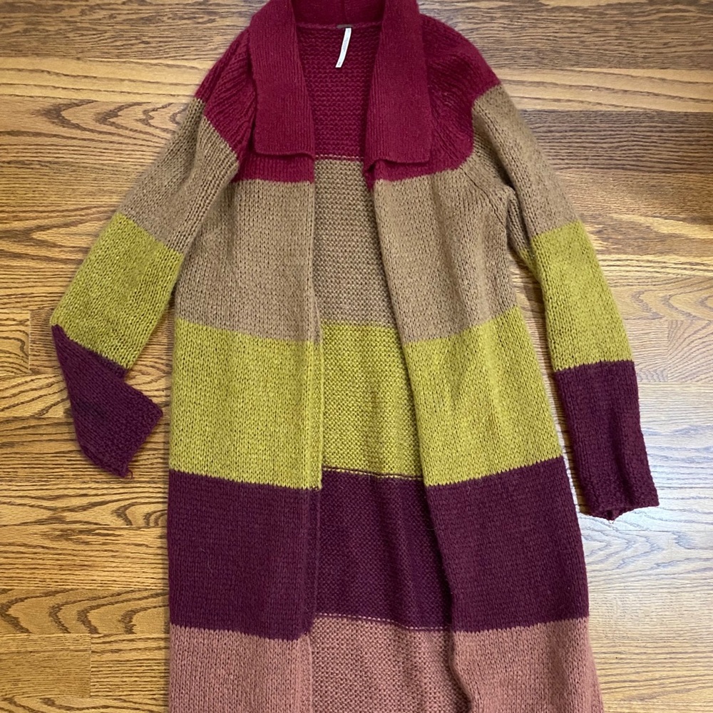Free People Sweater Duster